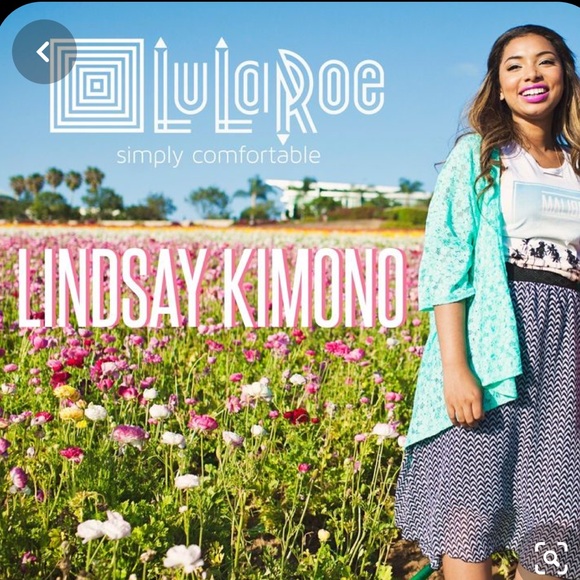 Lularoe Lindsay kimono - Picture 7 of 8